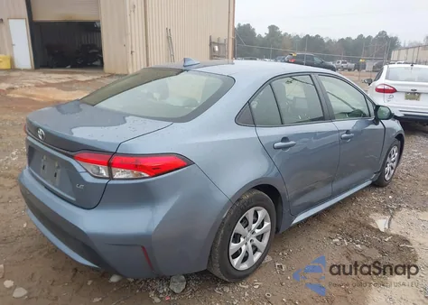 2022 Toyota Corolla Le from USA, damaged, VIN JTDEPMAE4NJ221377